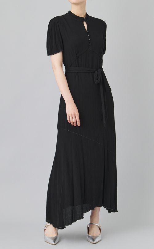 【reADdress】ベルテッドロングワンピース