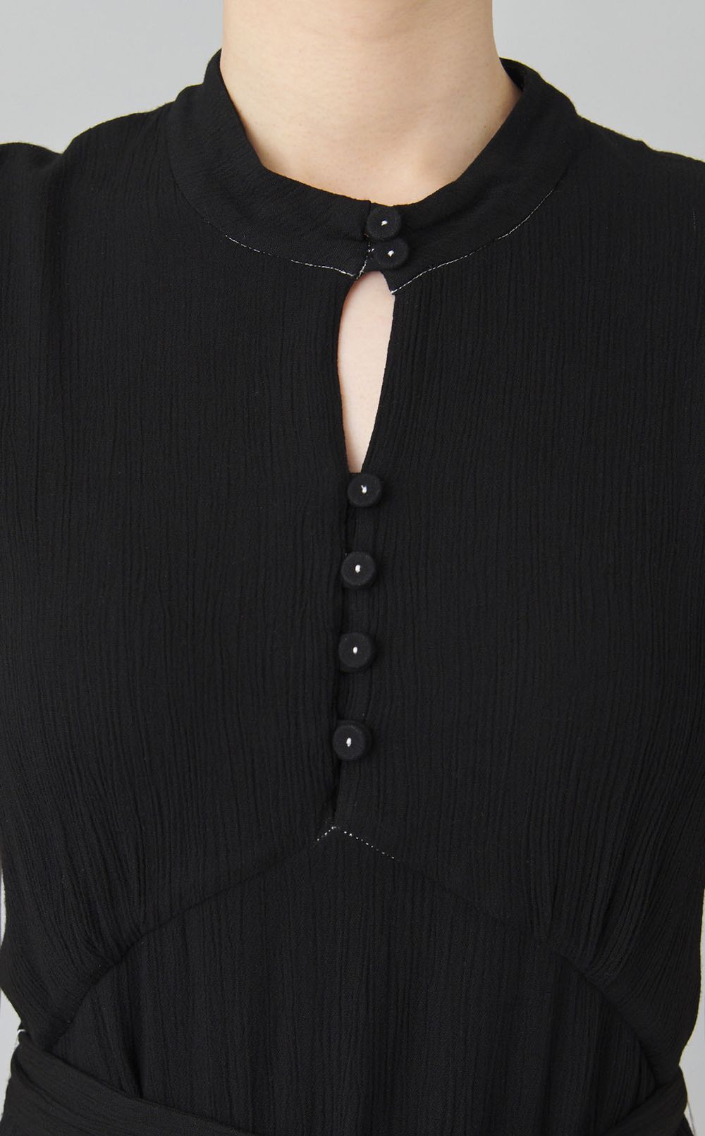 【reADdress】ベルテッドロングワンピース