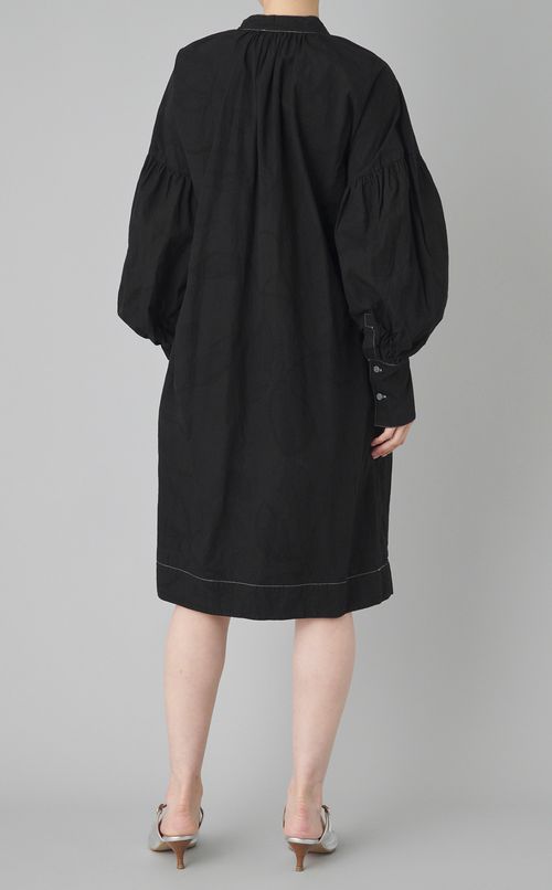 【reADdress】ワイドスリーブミディワンピース