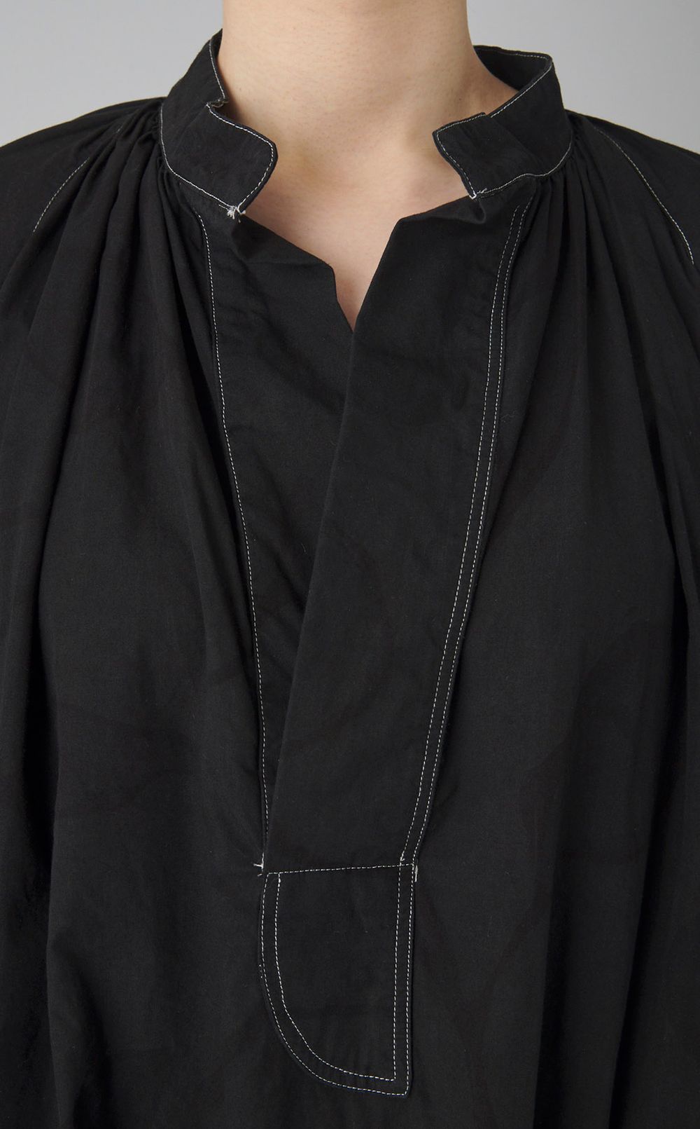 【reADdress】ワイドスリーブミディワンピース