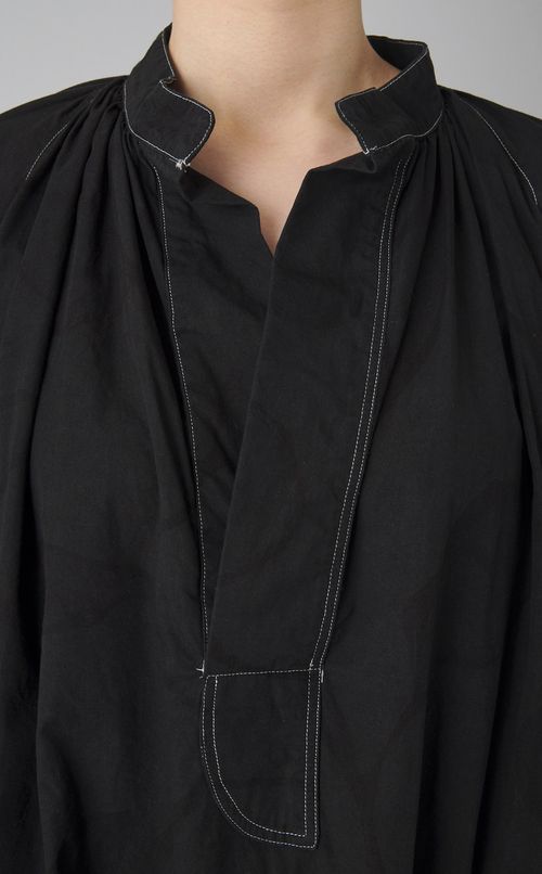 【reADdress】ワイドスリーブミディワンピース