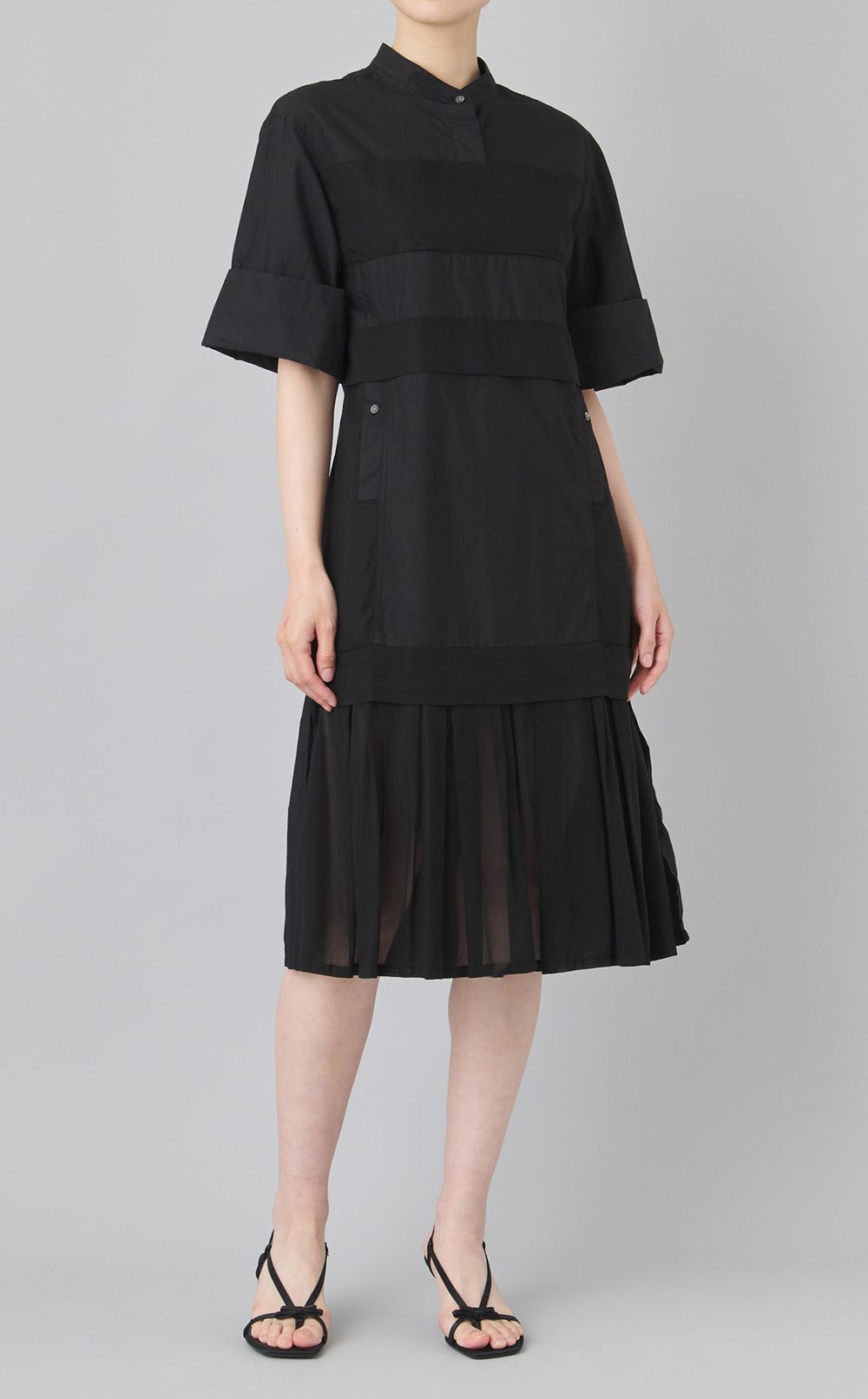 【reADdress】ダブルプリーツヘムワンピース