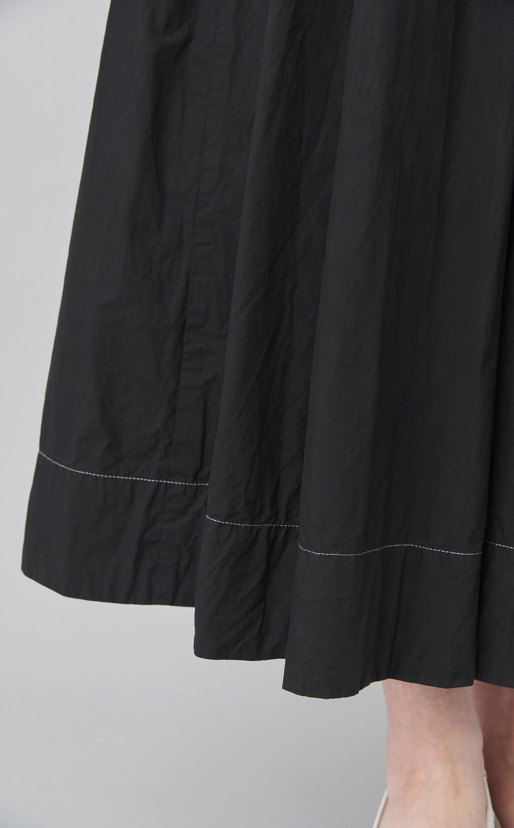 【reADdress】ニットコンビフレアワンピース