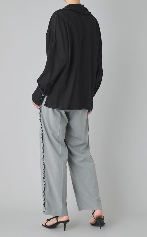 【reADdress】フリルカラーブラウス