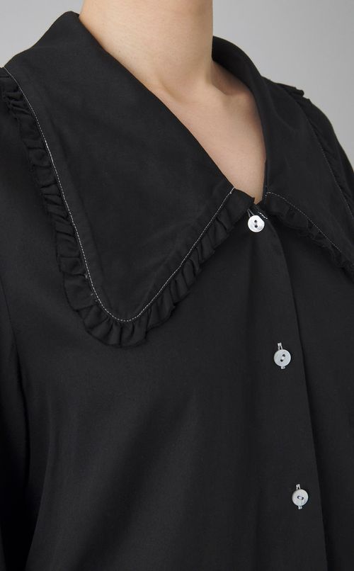 【reADdress】フリルカラーブラウス