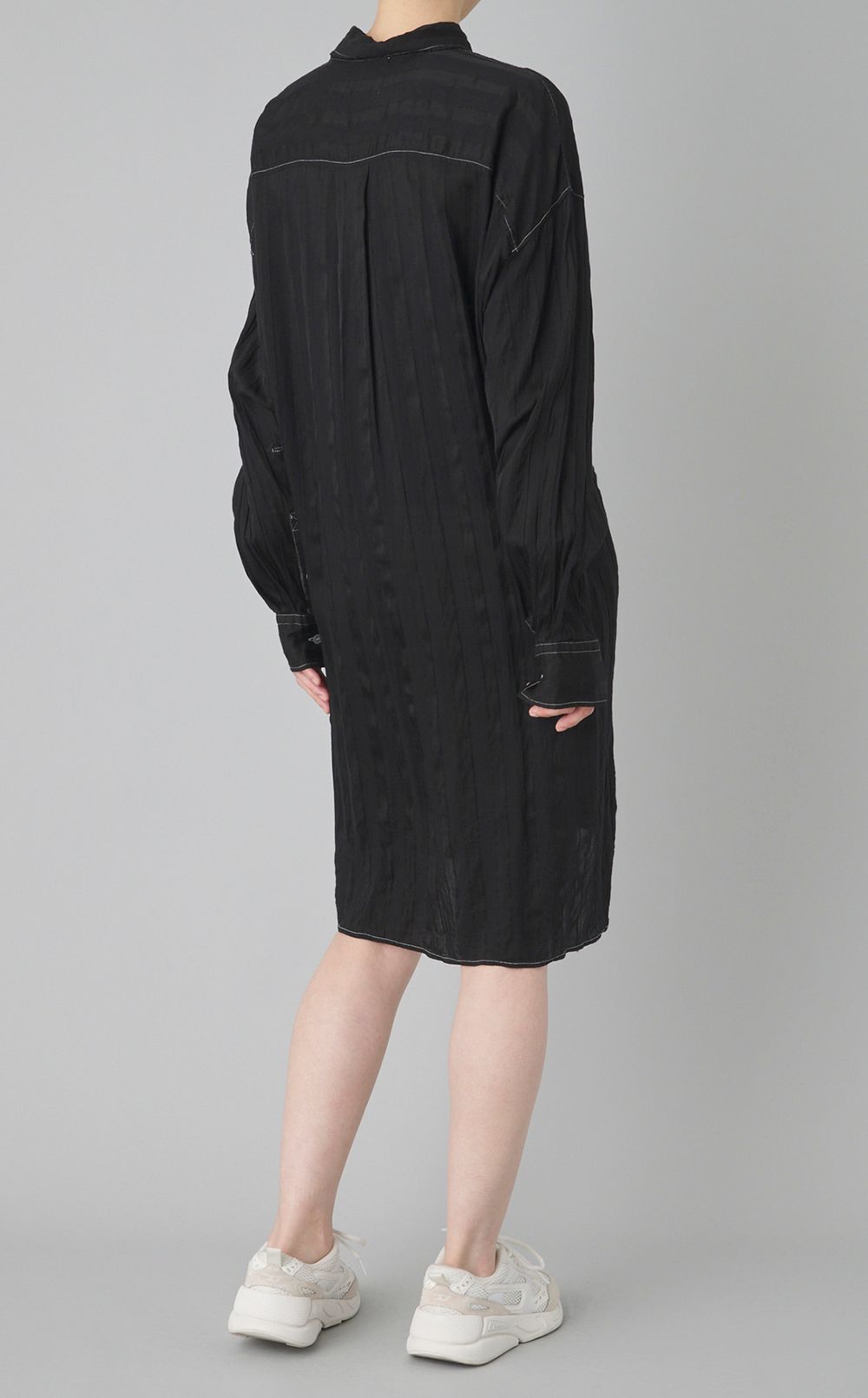 【reADdress】ストライプオーバーシャツ