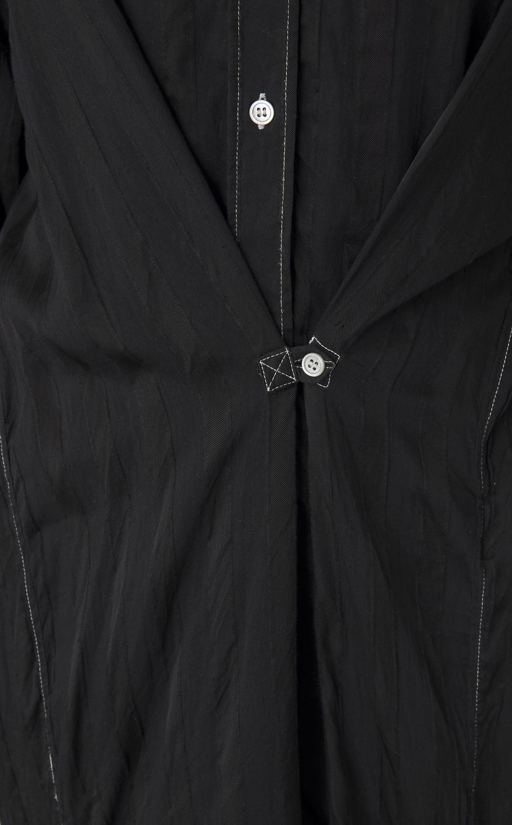 【reADdress】ストライプオーバーシャツ