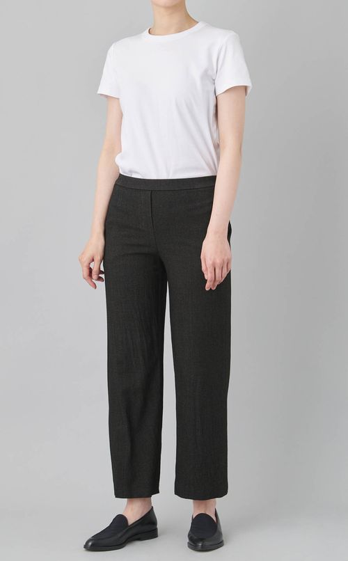 【reADdress】ウール混ワイドパンツ