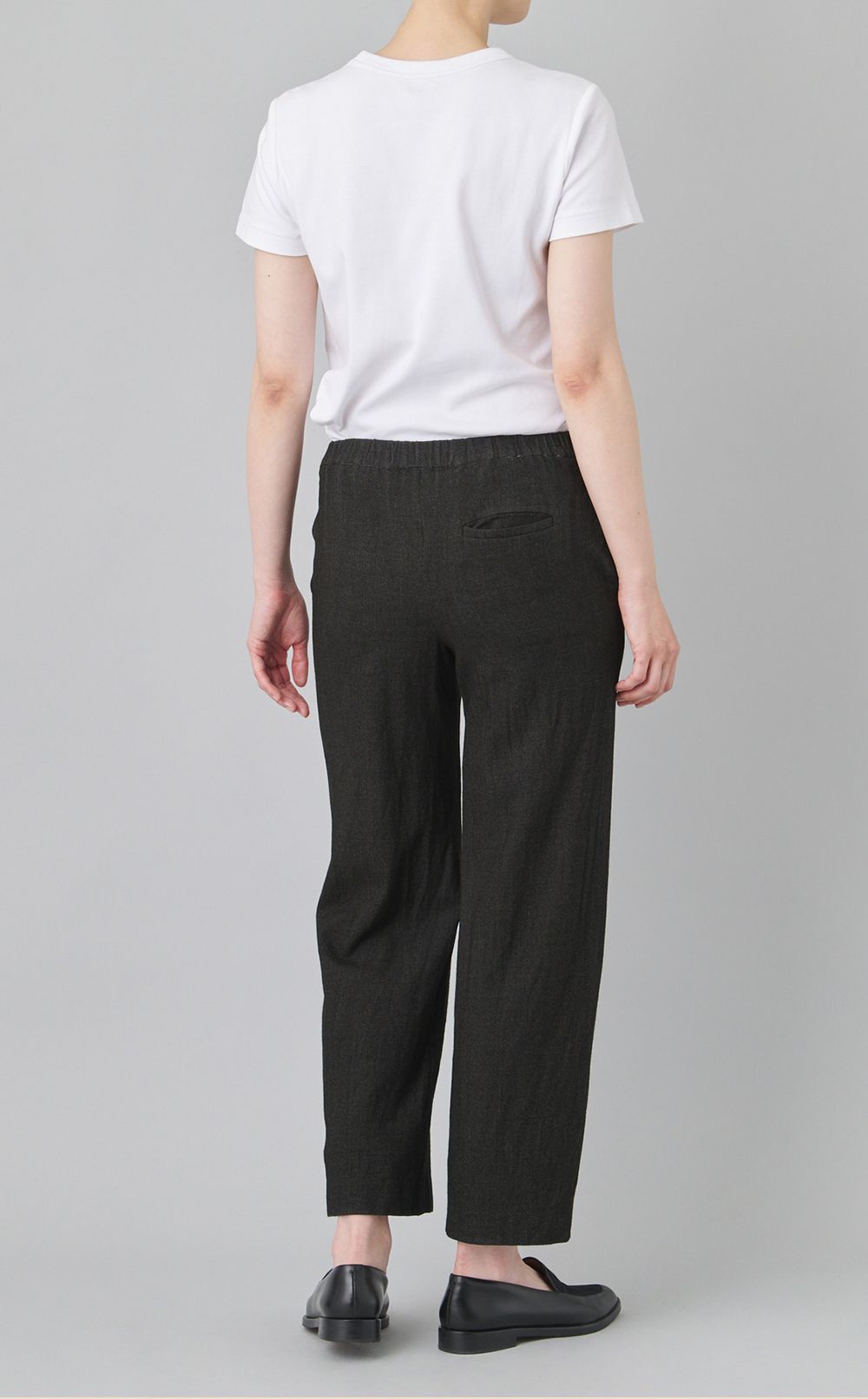 【reADdress】ウール混ワイドパンツ