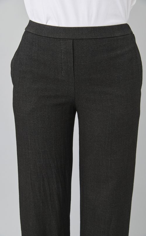 【reADdress】ウール混ワイドパンツ