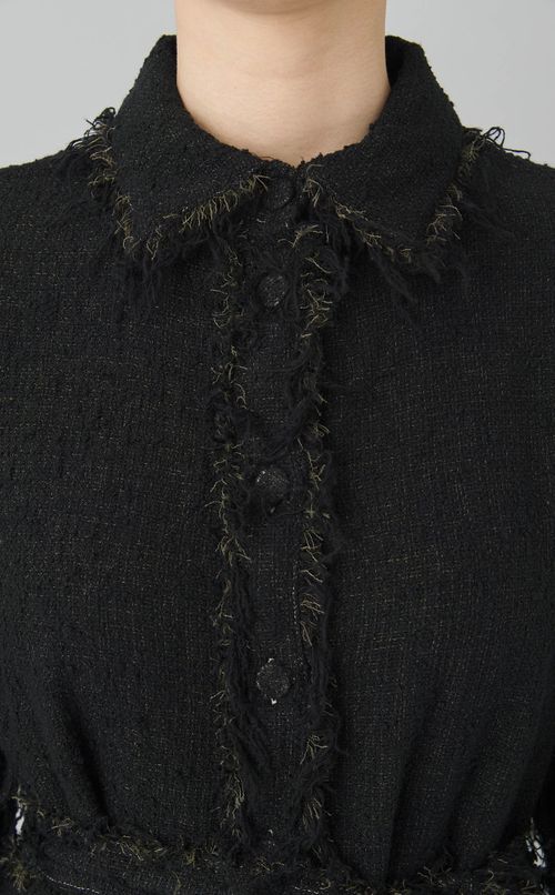 【reADdress】ツイードチェックミニオールインワン