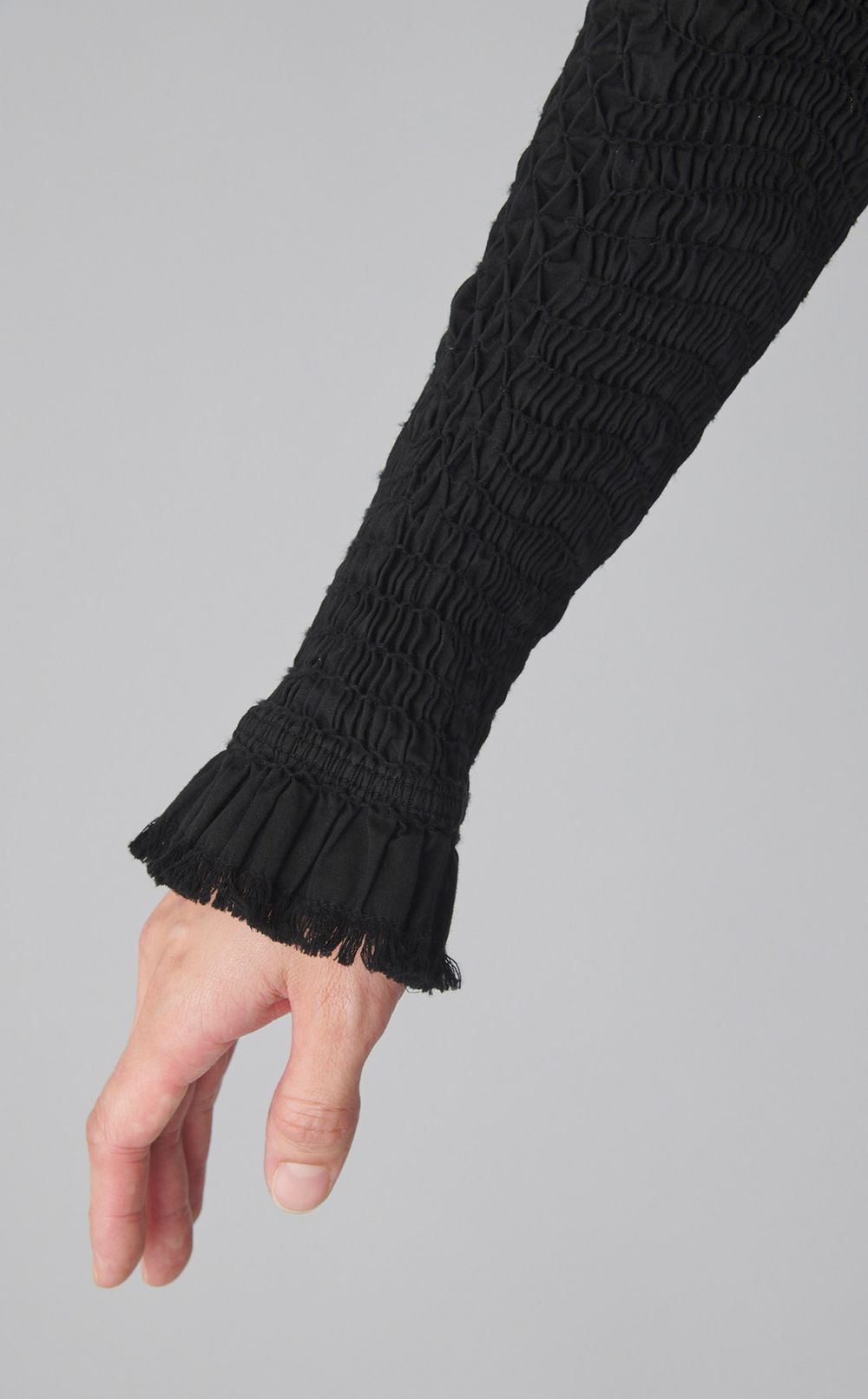 【reADdress】Vネックギャザースリーブワンピース