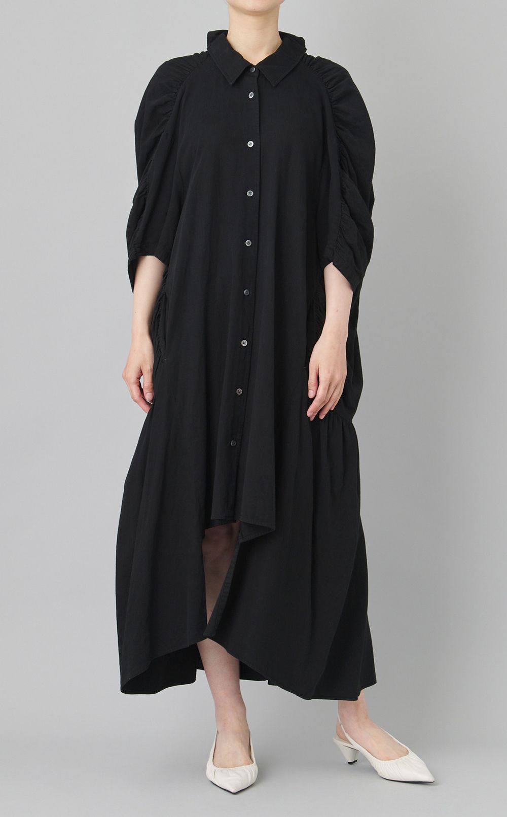 【reADdress】デニムコクーンドレス