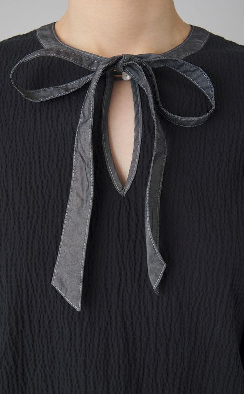 【reADdress】シャーリングフリルブラウス