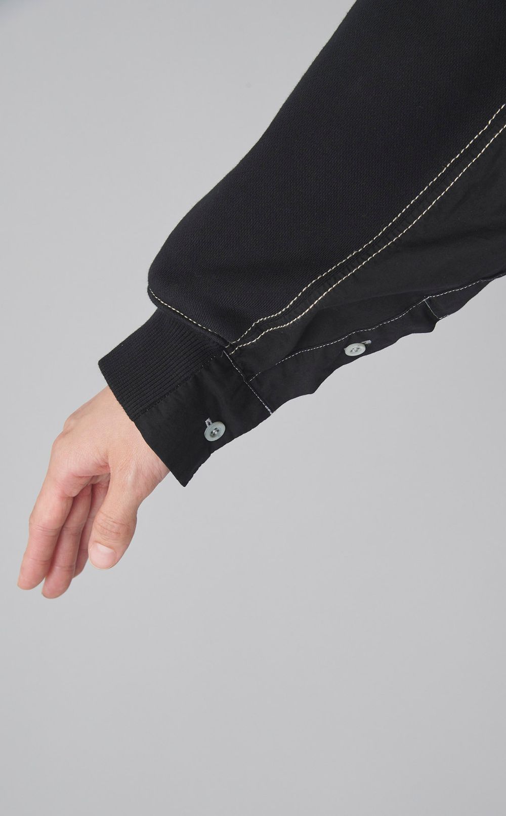 【reADdress】スウェットポプリンコンボワンピース