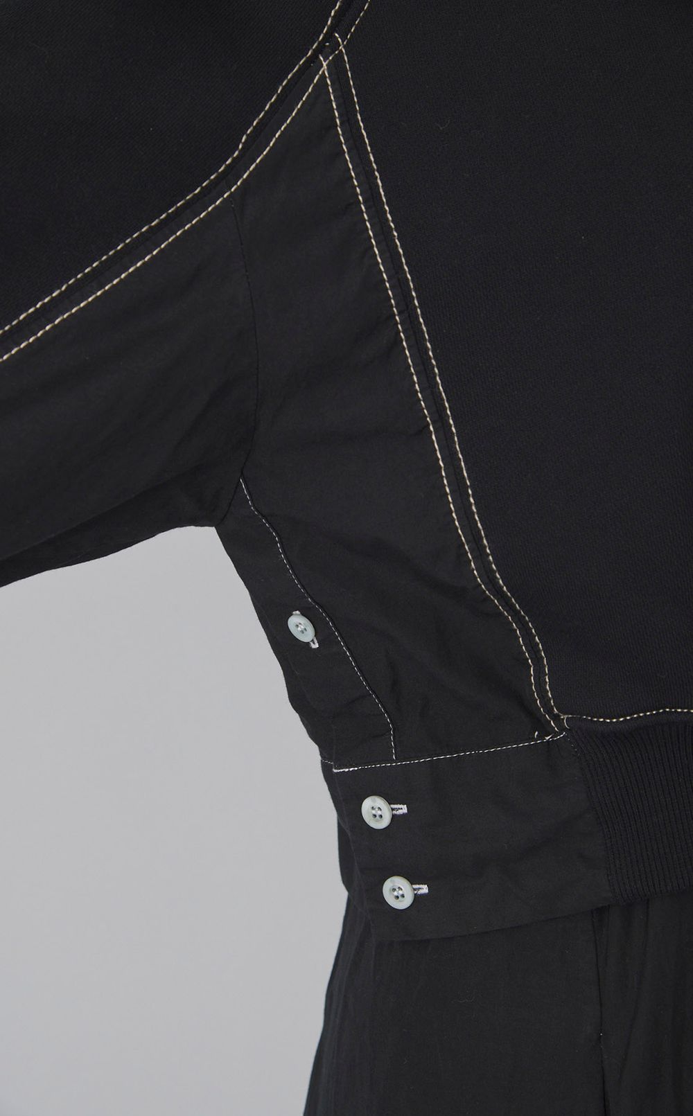 【reADdress】スウェットポプリンコンボワンピース