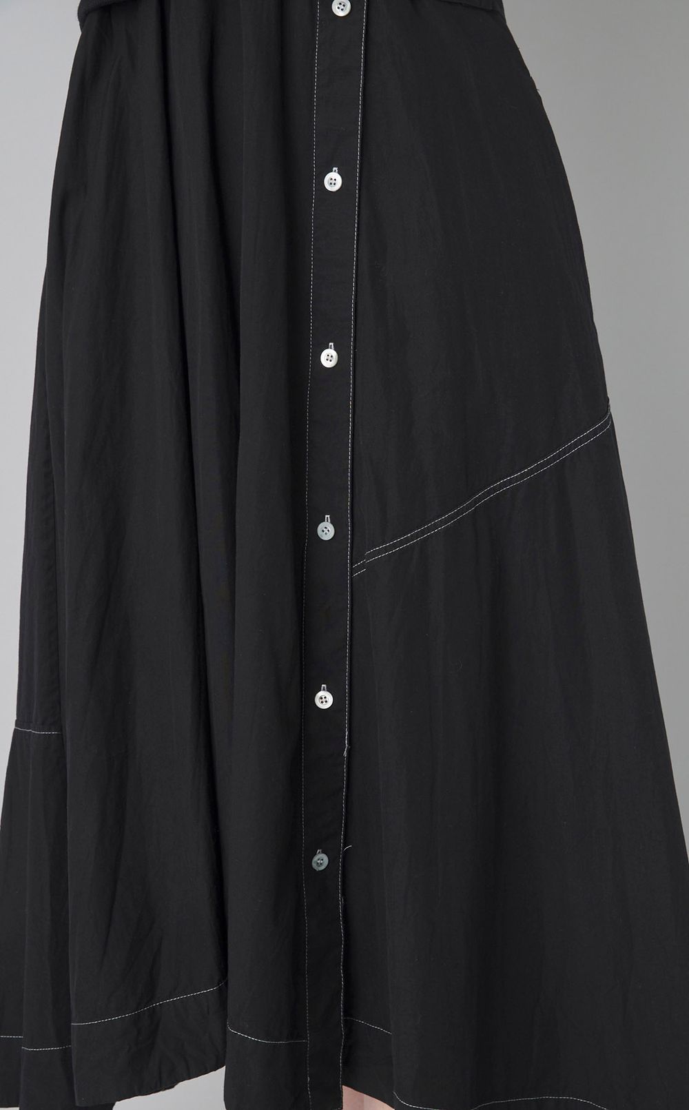 【reADdress】スウェットポプリンコンボワンピース