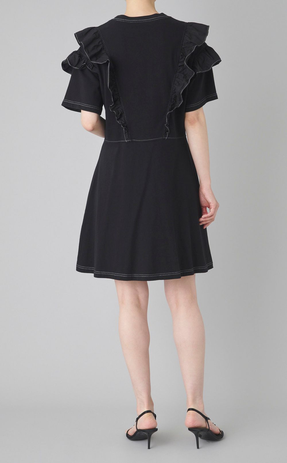 【reADdress】コットンフリルワンピース