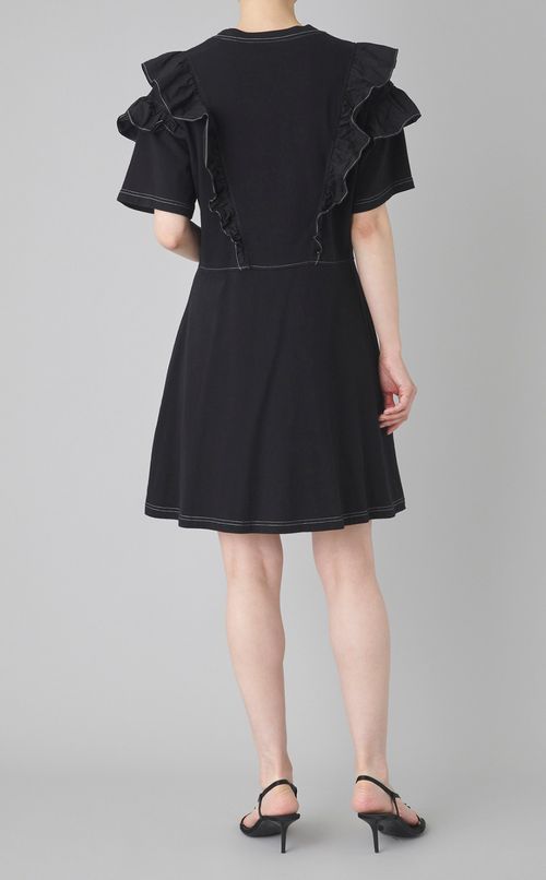 【reADdress】コットンフリルワンピース