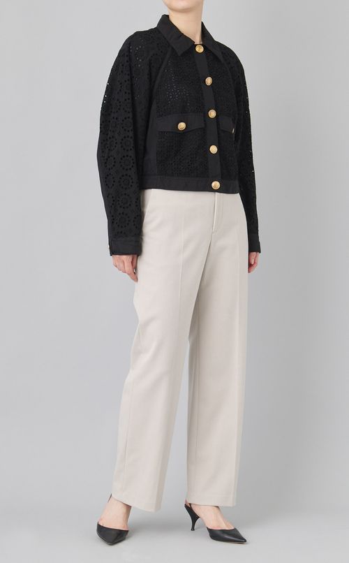 【reADdress】カットワークレースジャケット