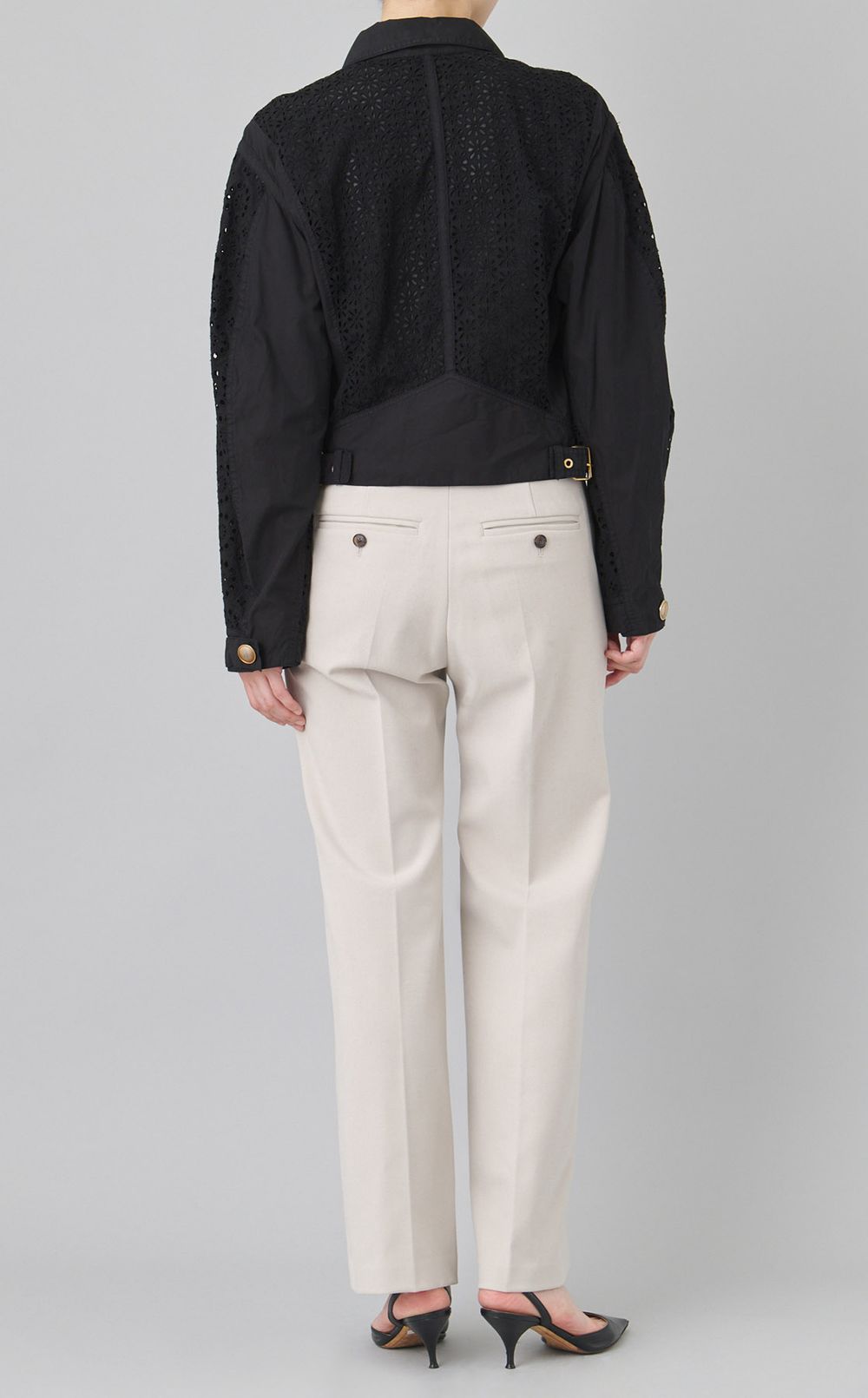 【reADdress】カットワークレースジャケット