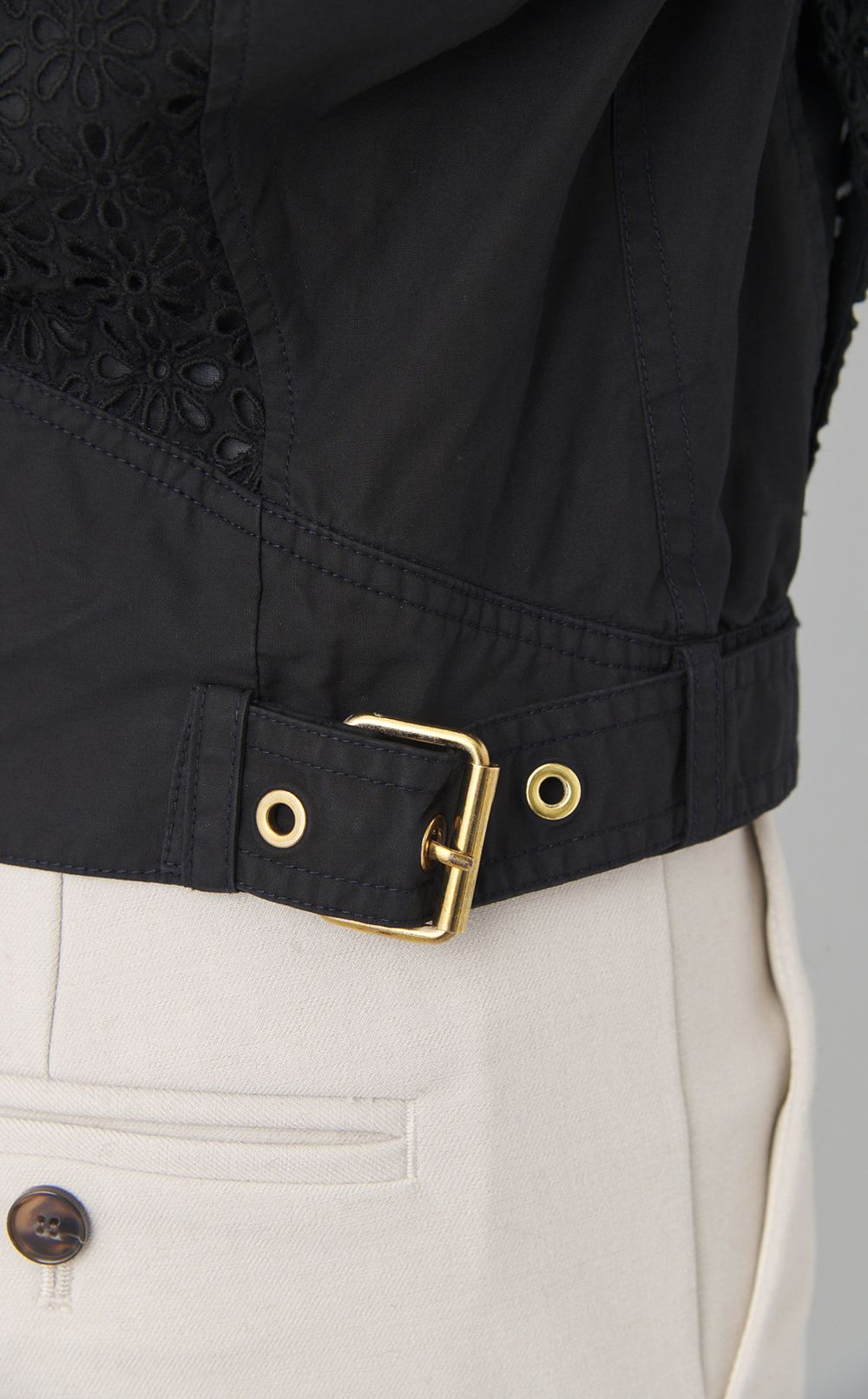 【reADdress】カットワークレースジャケット