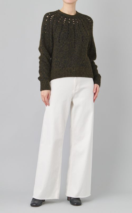 【reADdress】クルーネックニット