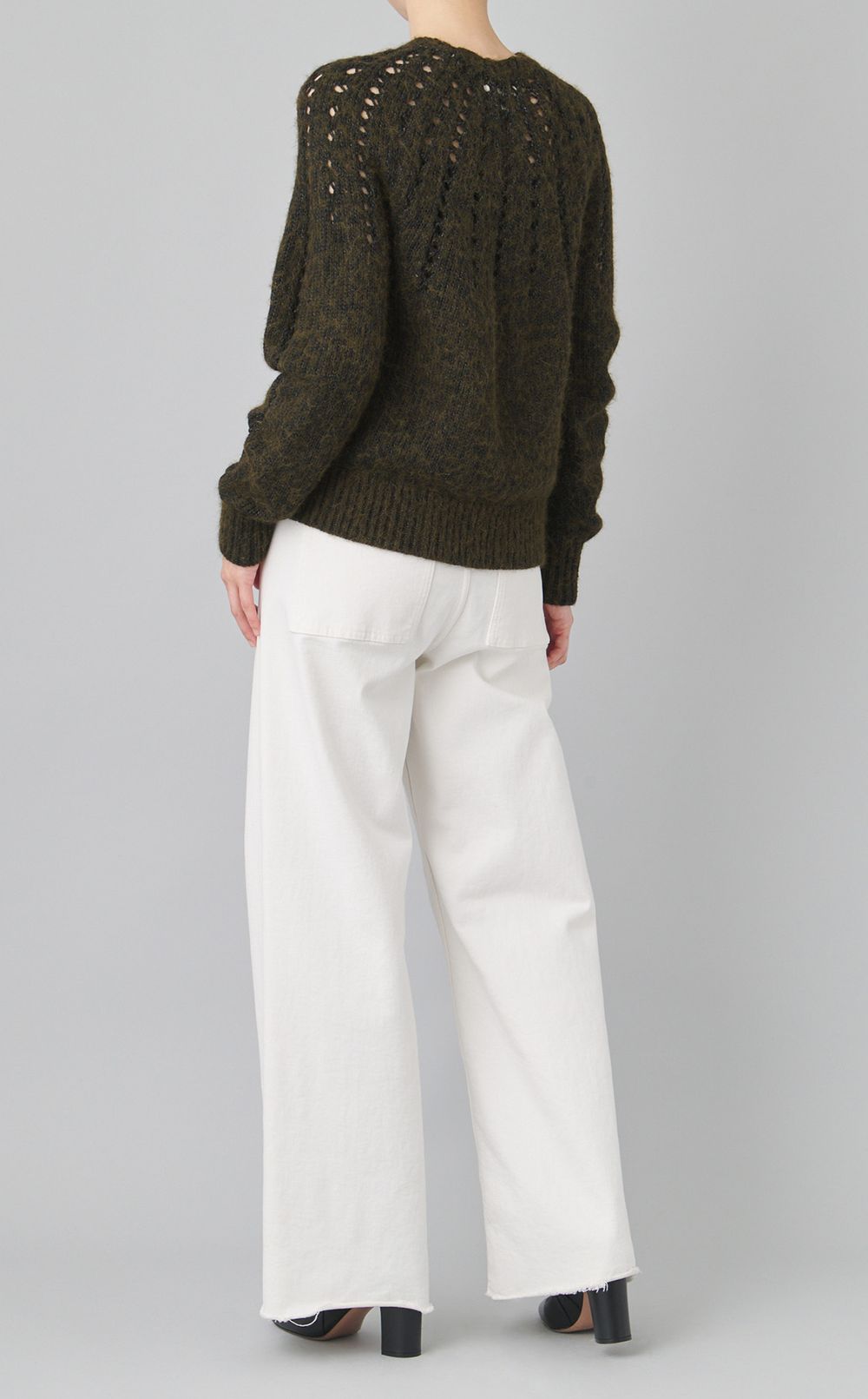 【reADdress】クルーネックニット