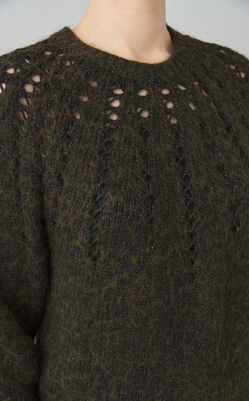 【reADdress】クルーネックニット