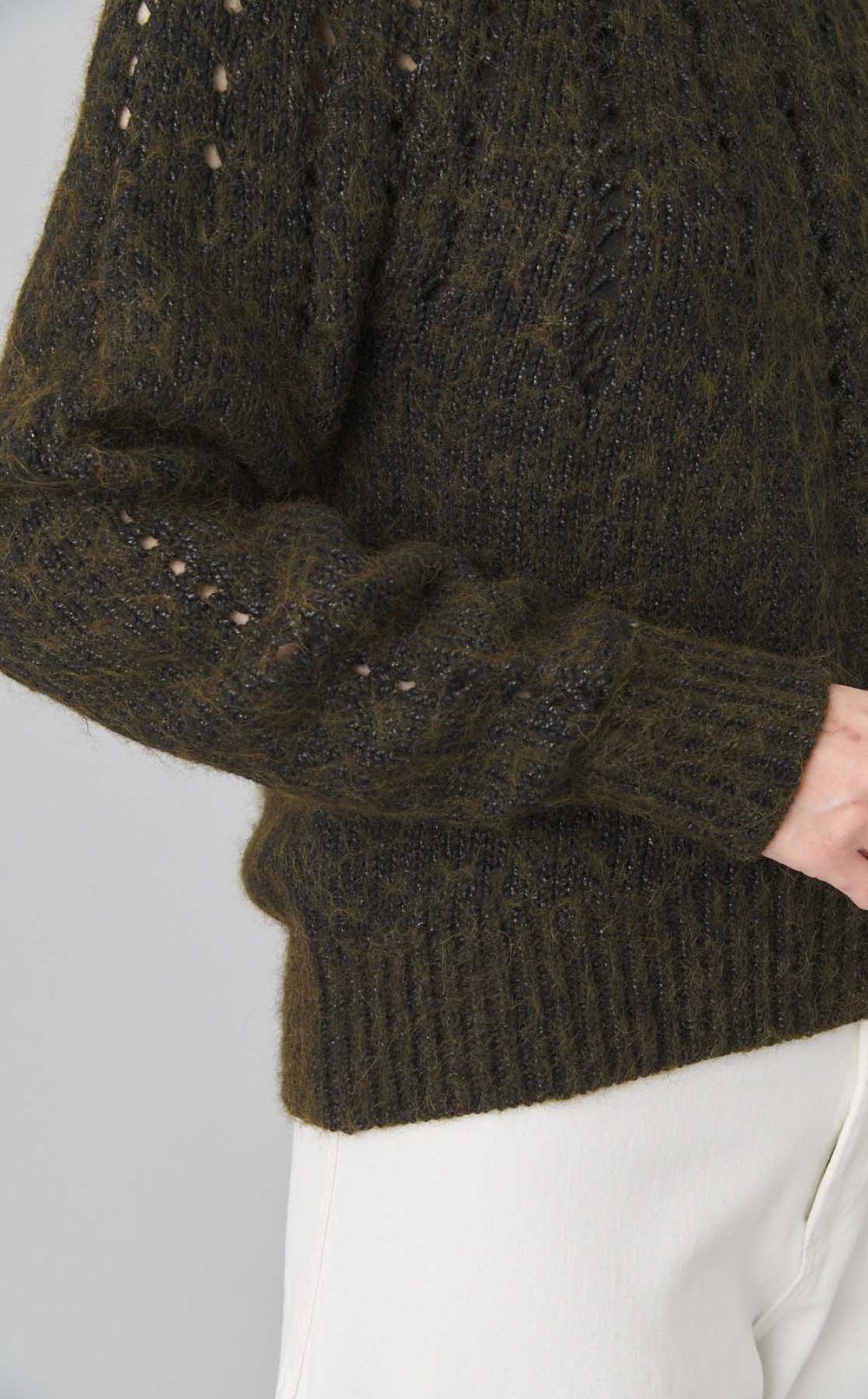 【reADdress】クルーネックニット