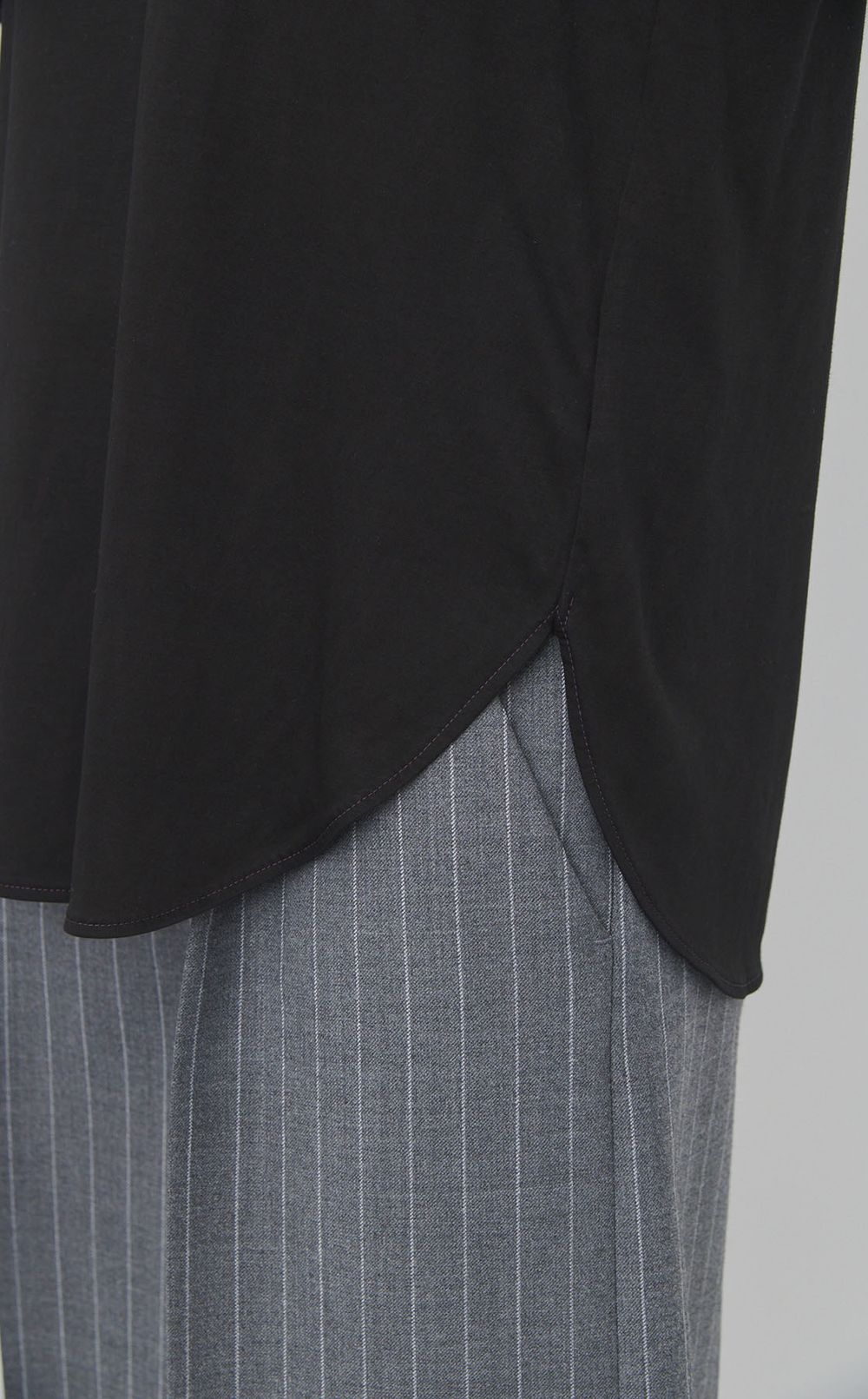 【reADdress】異素材コンビプルオーバー