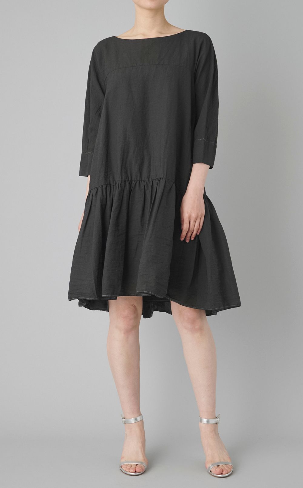 【reADdress】ヨーク切替ギャザーワンピース