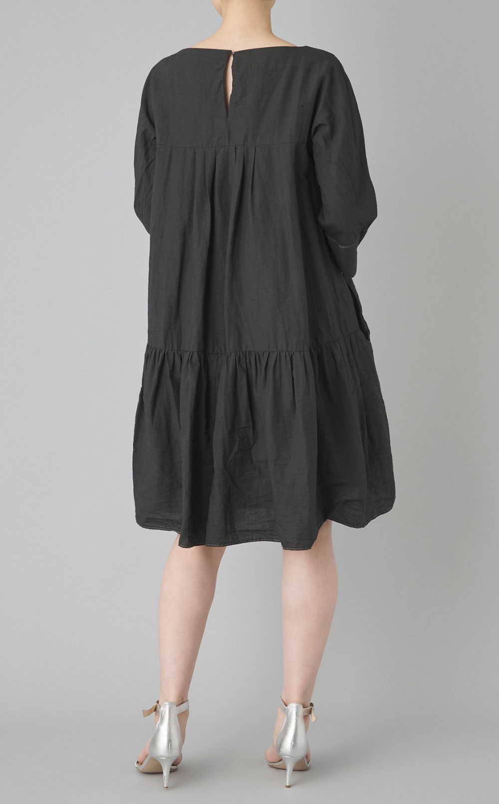 【reADdress】ヨーク切替ギャザーワンピース