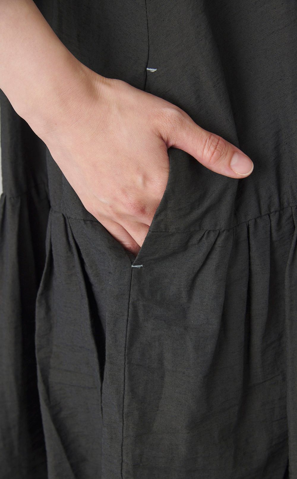 【reADdress】ヨーク切替ギャザーワンピース