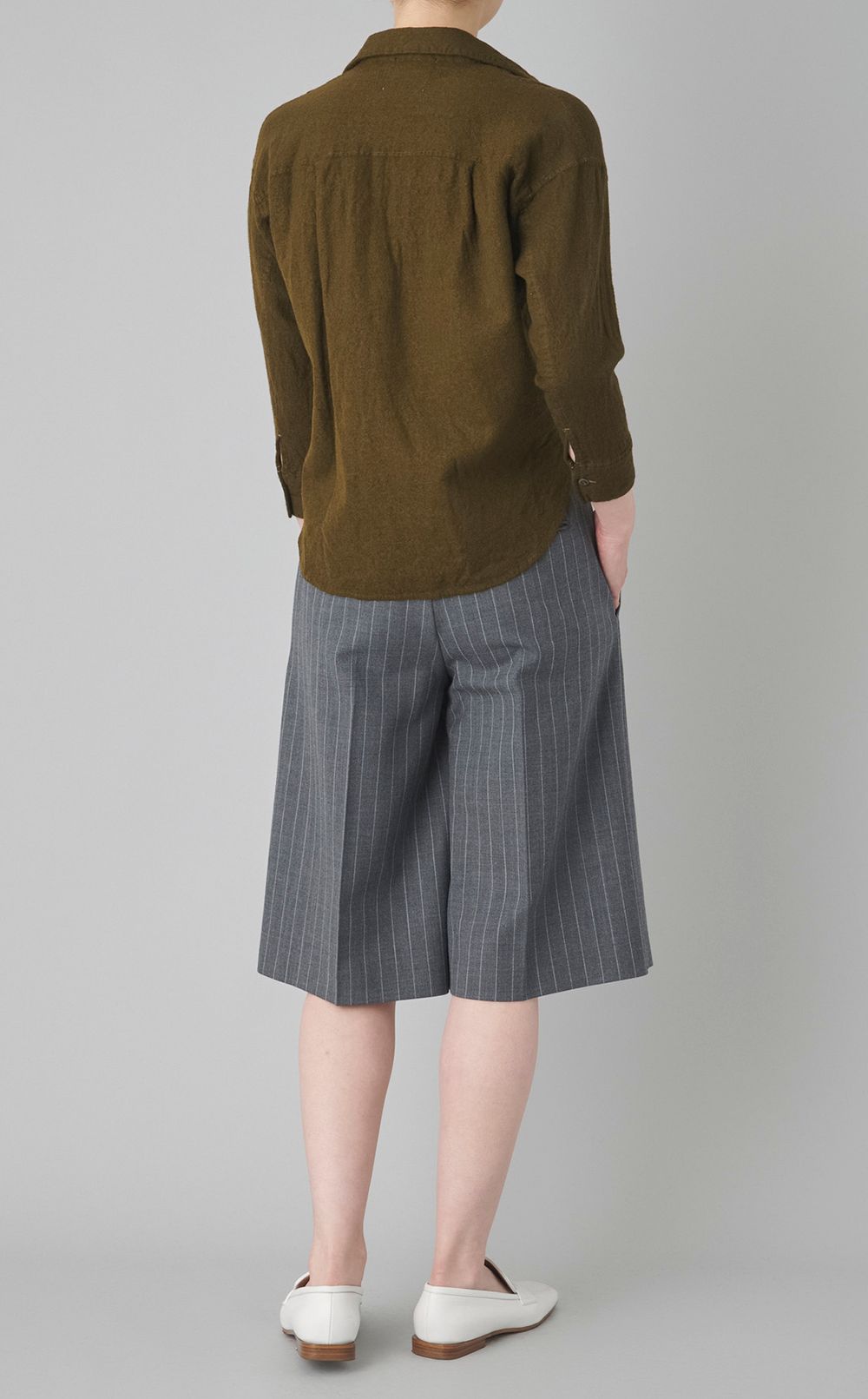 【reADdress】ウールスキッパーブラウス