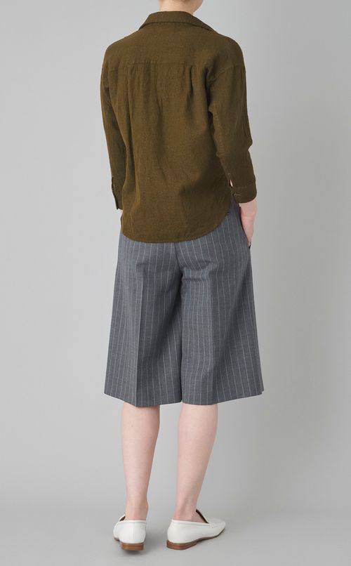 【reADdress】ウールスキッパーブラウス