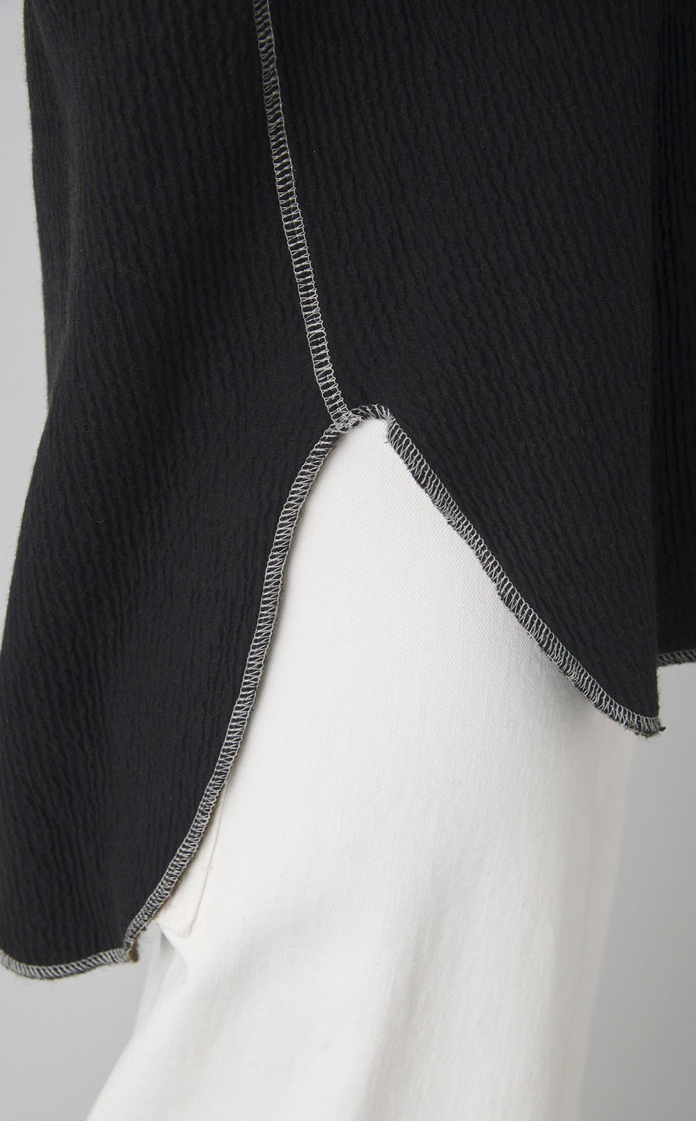 【reADdress】ウール混ニットプルオーバー