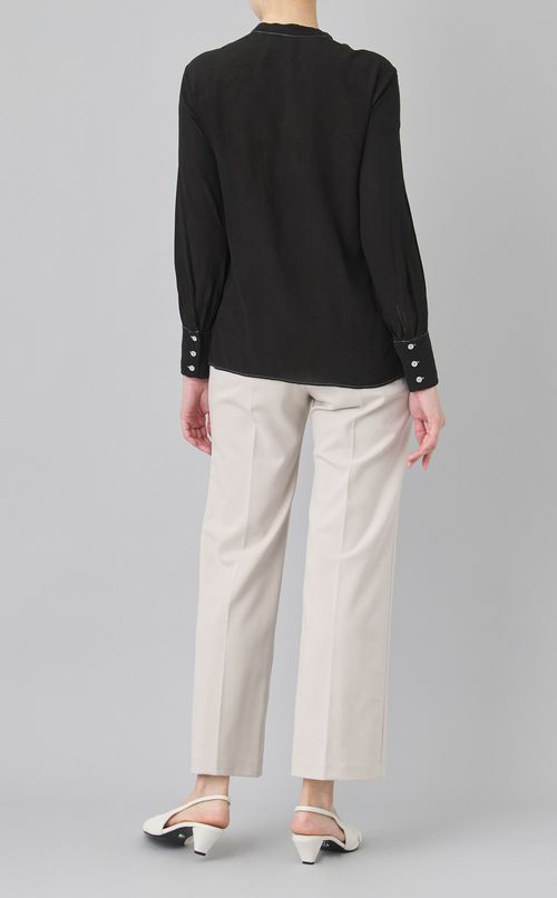 【reADdress】シルクボウタイブラウス