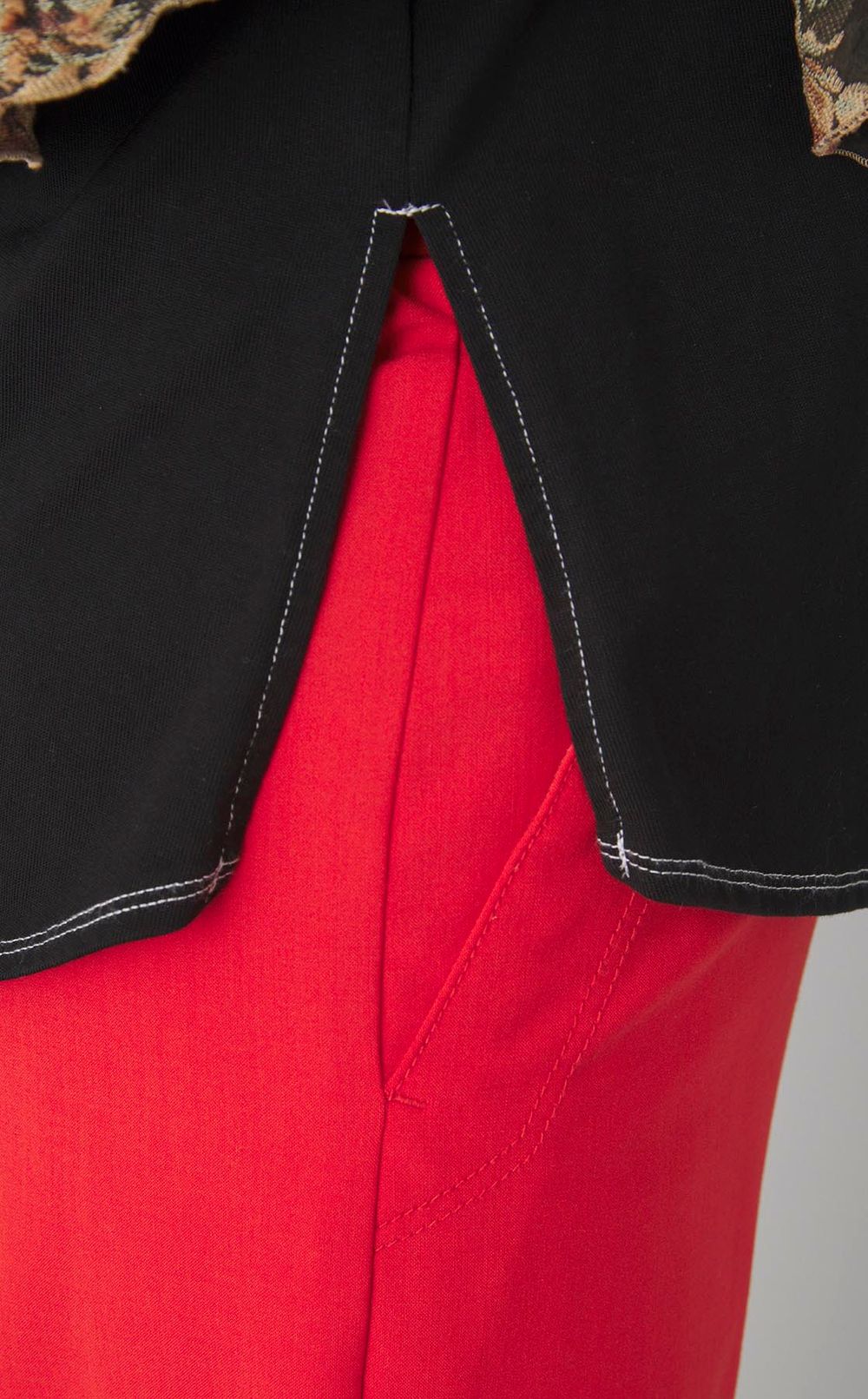 【reADdress】ジャガードドッキングプルオーバー