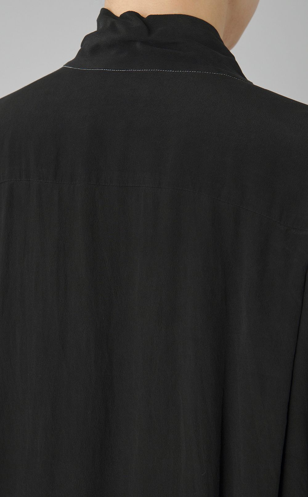 【reADdress】シルクボウタイフレアブラウス