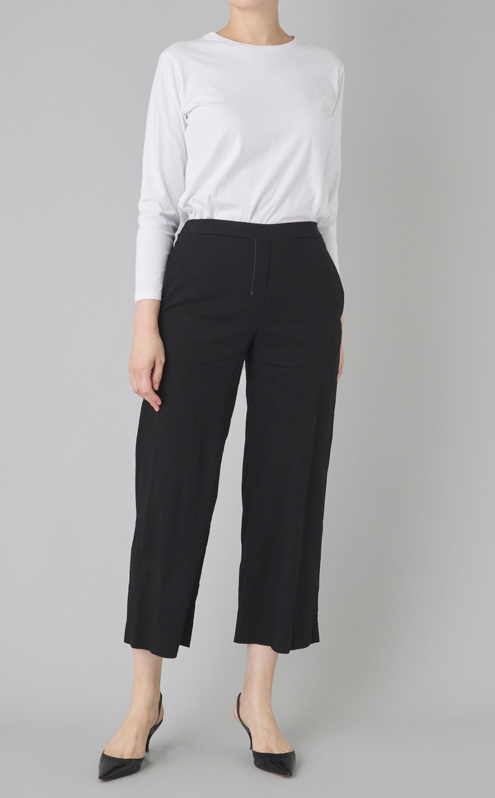 【reADdress】ストレッチワイドイージーパンツ