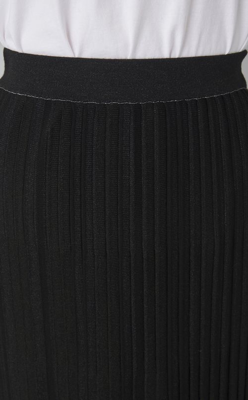 【reADdress】ミックスカラーニットフレアスカー卜