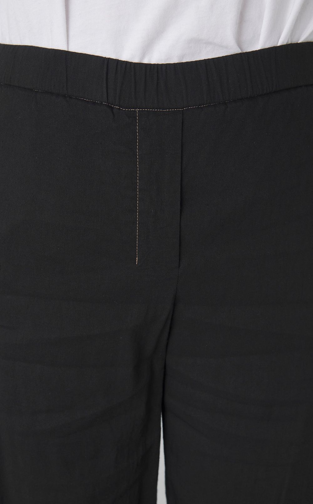 【reADdress】ワイドクロップドプルオンパンツ