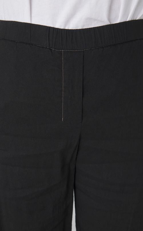 【reADdress】ワイドクロップドプルオンパンツ