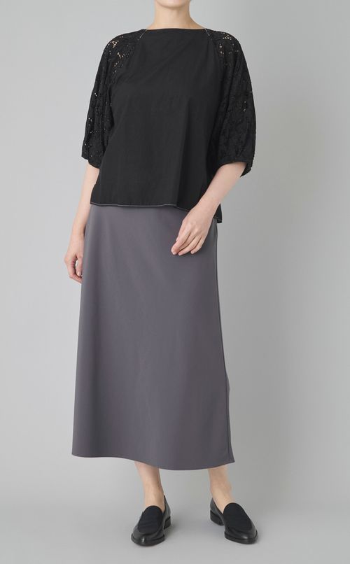 【reADdress】レースバルーンスリーブブラウス