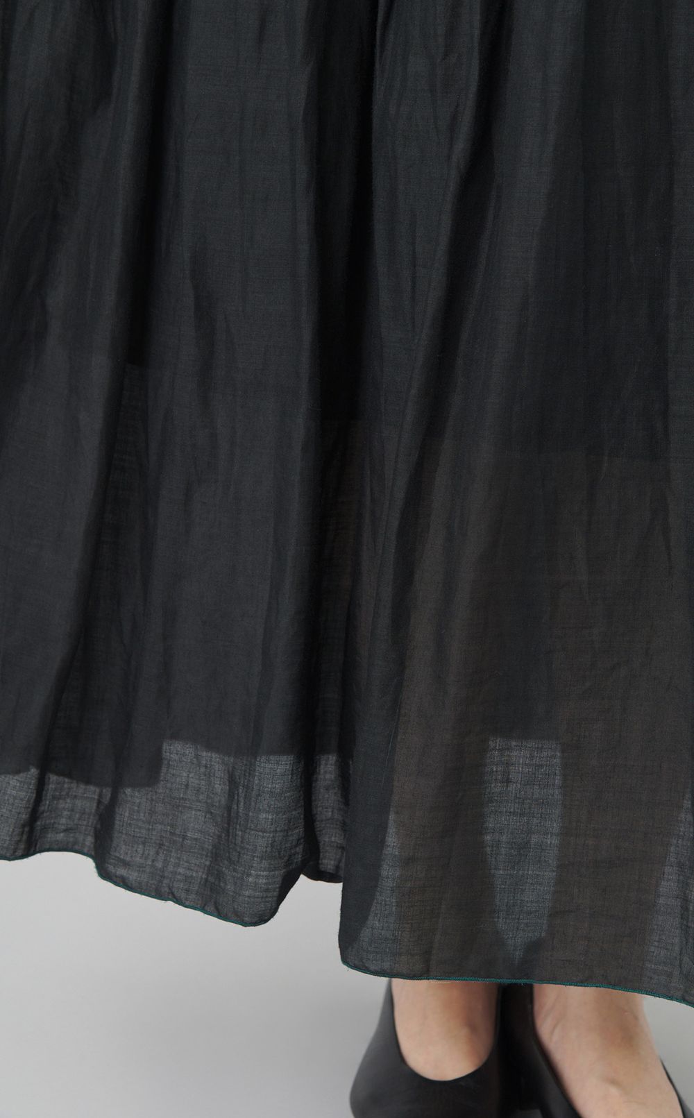 【reADdress】リネンティアードスカート