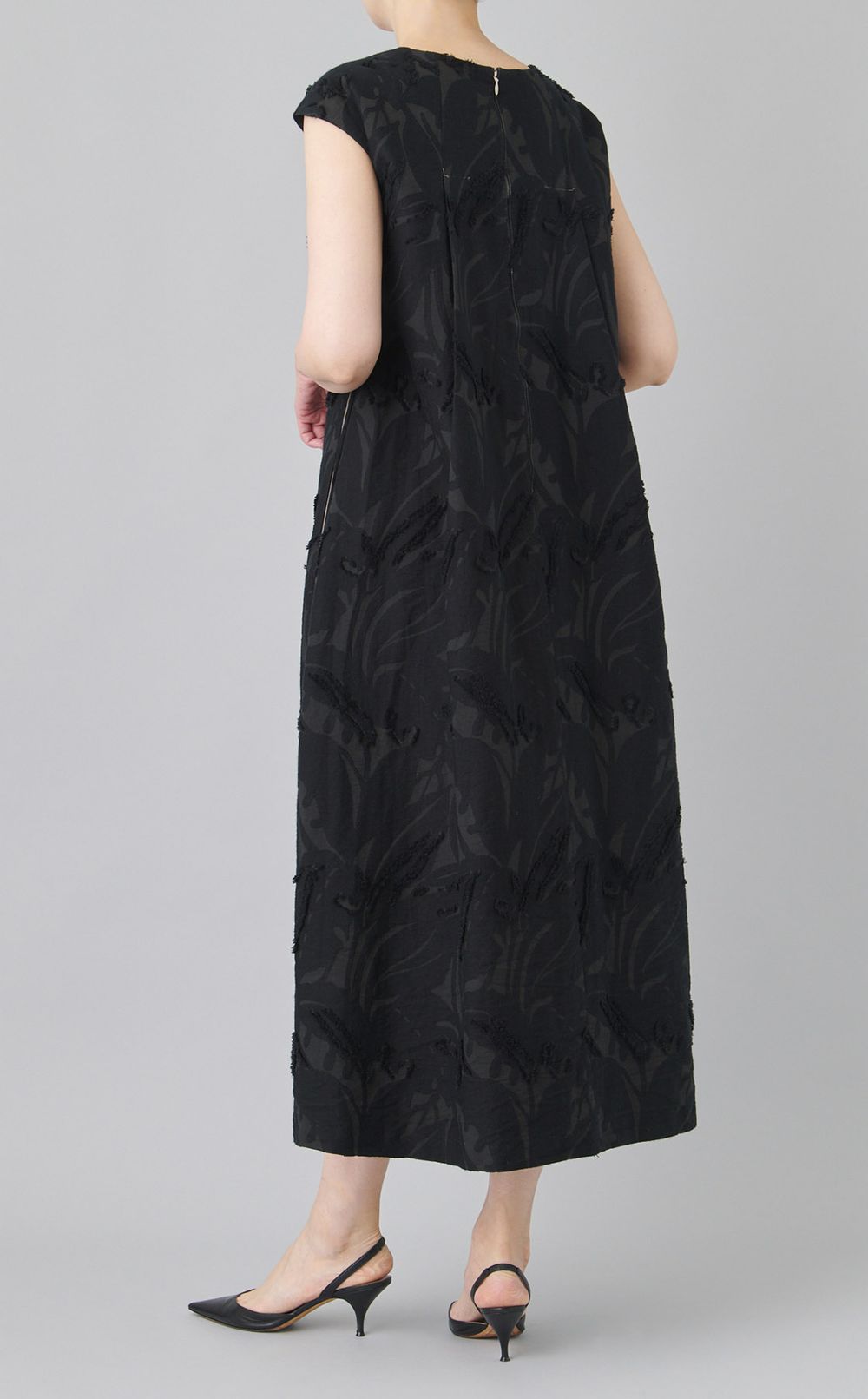 【reADdress】リーフジャガードワンピース