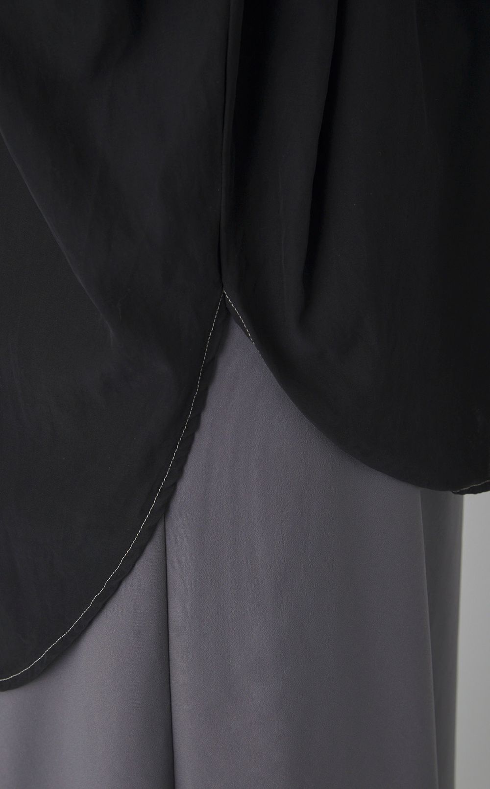 【reADdress】コットン混フレアブラウス