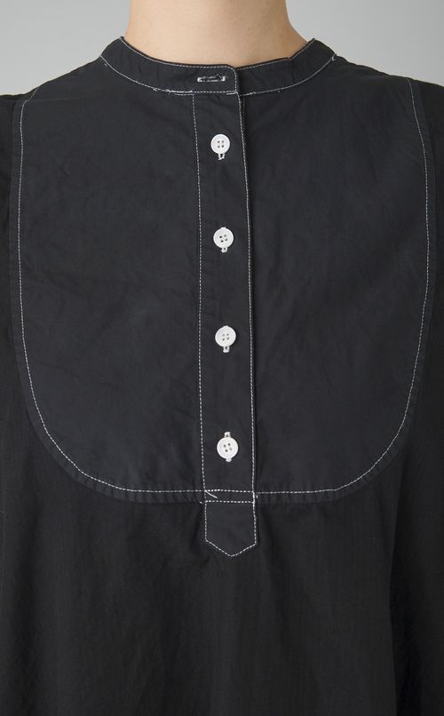 【reADdress】ミニフラワーストライプシャツ