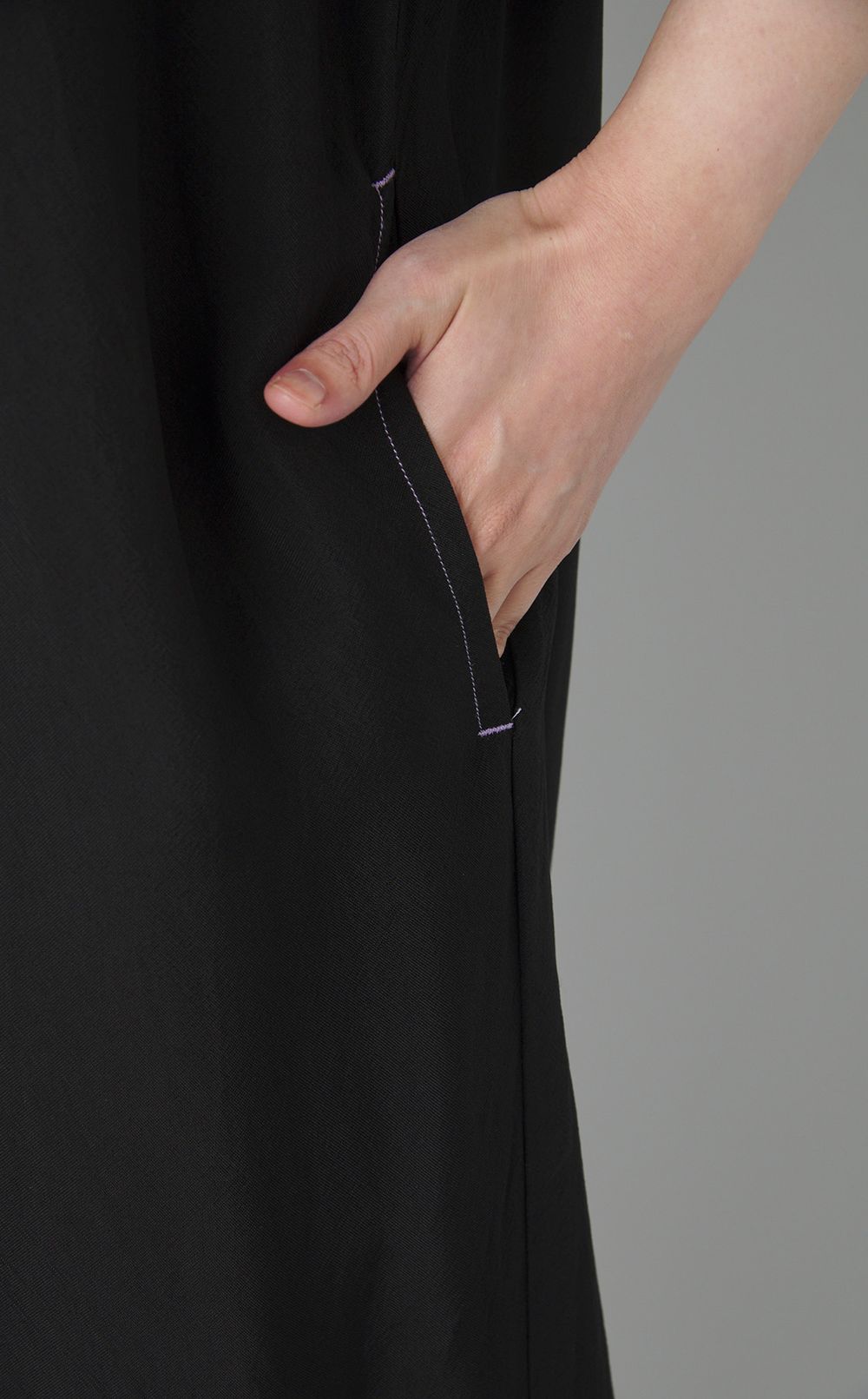 【reADdress】ライラックアシンメトリーワンピース